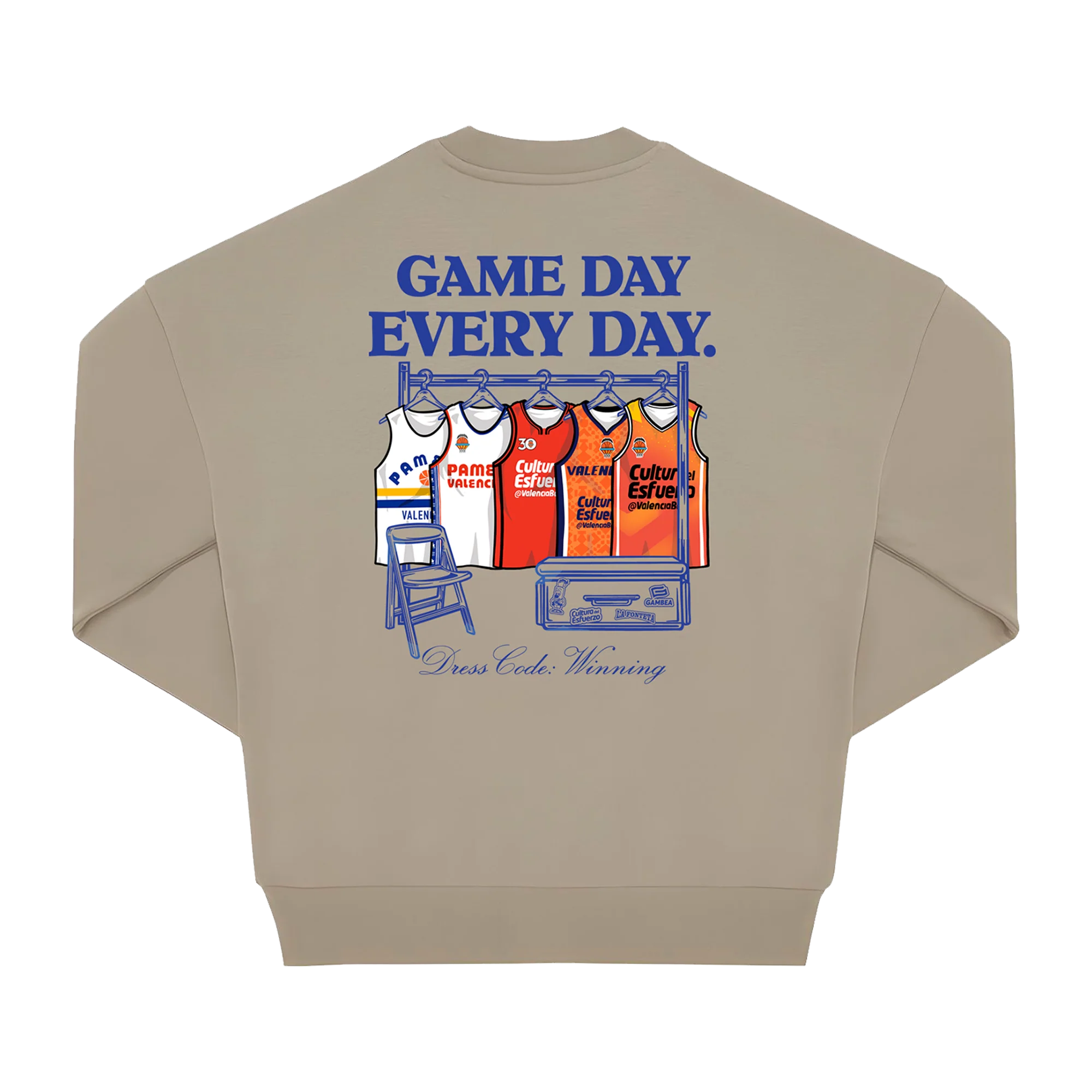 Sudadera Gameday Beige